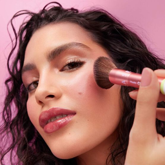 ESSENTIAL BRUSHES DUAL-ENDED CHEEK BRUSH